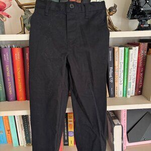 French Toast Boys Pull-on Relaxed Fit School Uniform Pant EUC Black - Size 4 Boy